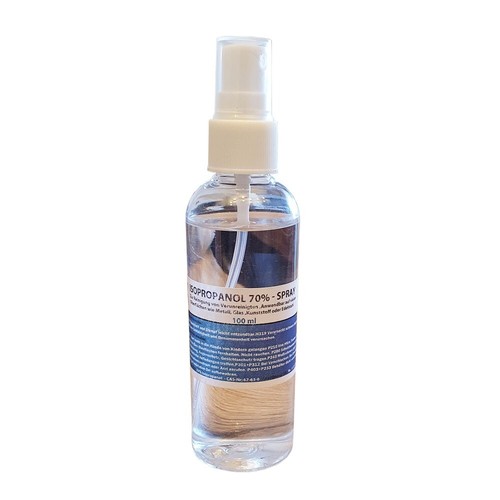 100ml isopropanol spray - 100ml, 70%