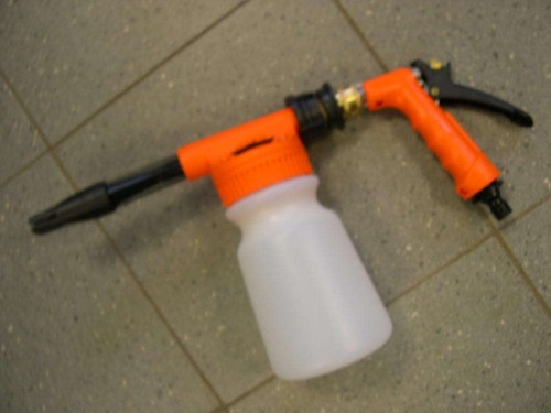 Flaschen schaumgerät mit - ,